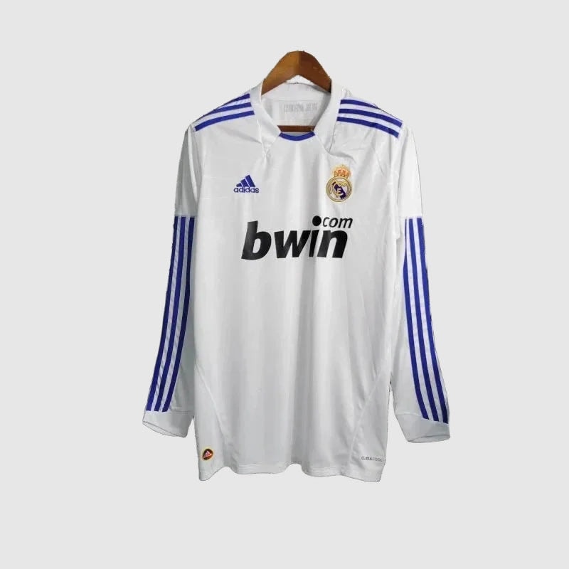Real Madrid 10/11 I Home Jersey - Long Sleeve Retro Version - 1
