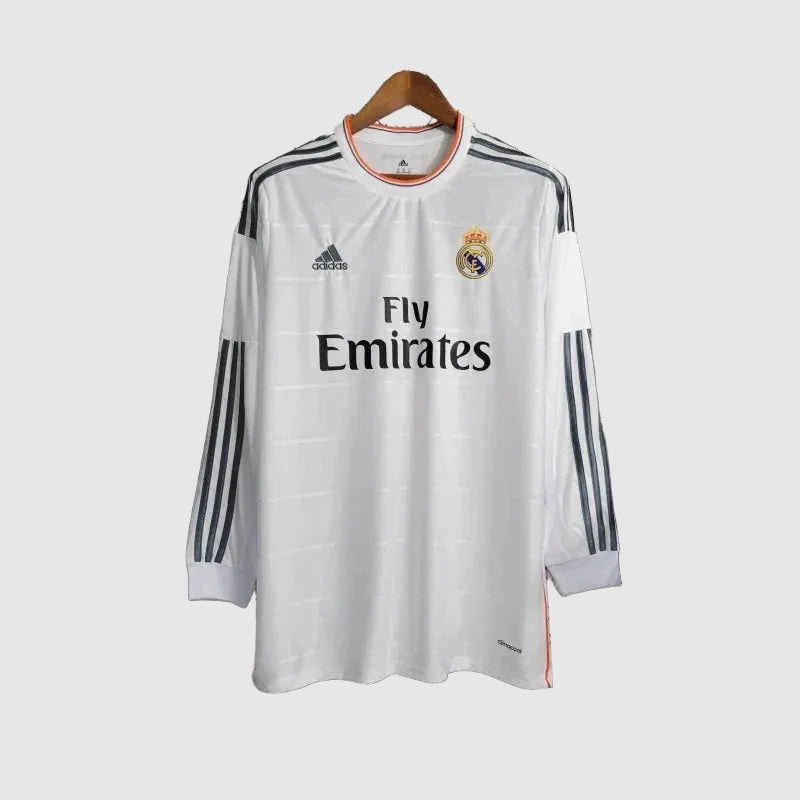 Real Madrid 13/14 I Home Jersey - Long Sleeve Retro Version - 1