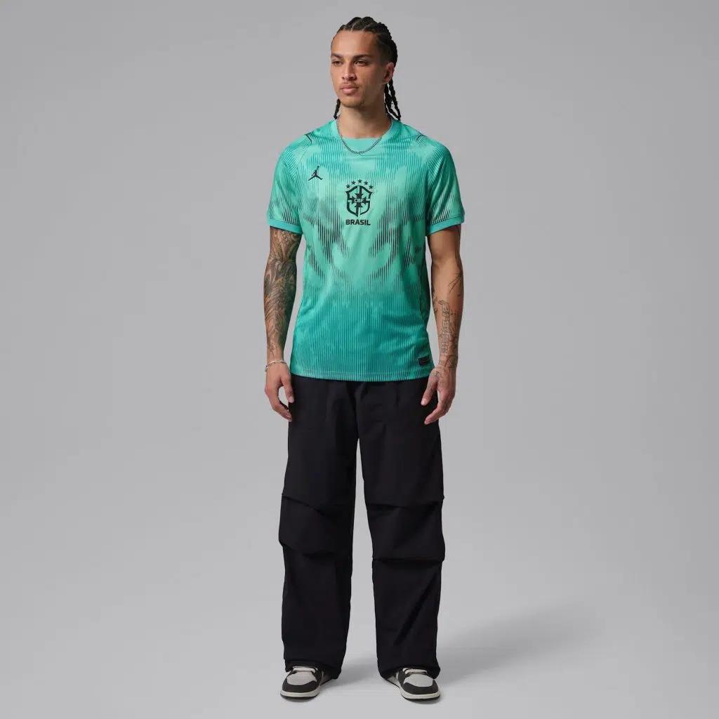 Brazil 26/27 Goalkeeper Teal Jersey - Fan Version - 1