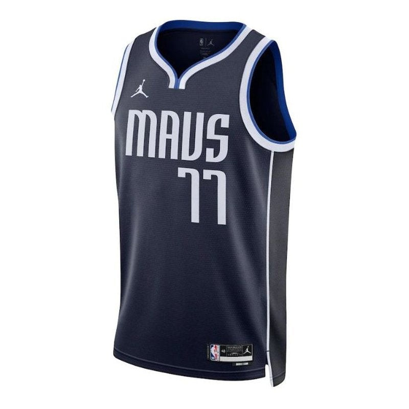 Luka Don��i�� - Dallas Mavericks Unisex 2023 Statement Edition NBA Jersey - Navy
