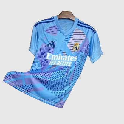 Real Madrid 24/25 Goalkeeper Jersey - Sky Blue - Player Version - 1