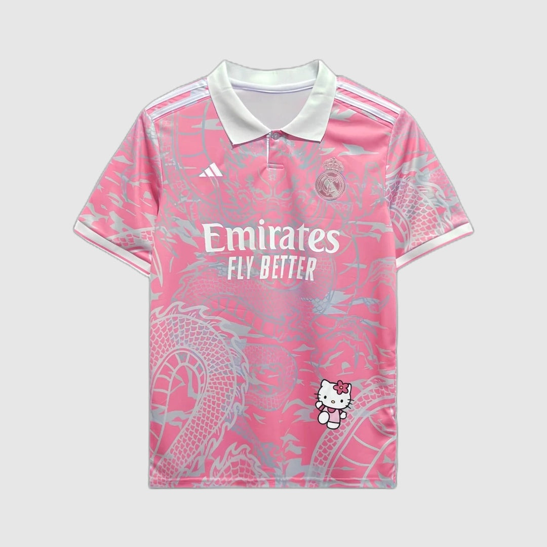 Real Madrid 24/25 Kitty Chinese Dragon Jersey - Fan Version - 1