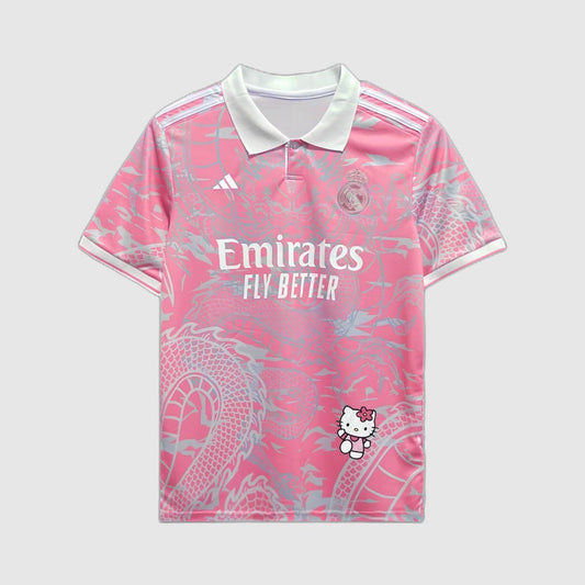 Real Madrid 24/25 Kitty Chinese Dragon Jersey - Fan Version - 1