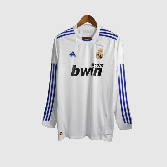 Real Madrid 10/11 I Home Jersey - Long Sleeve Retro Version - 1