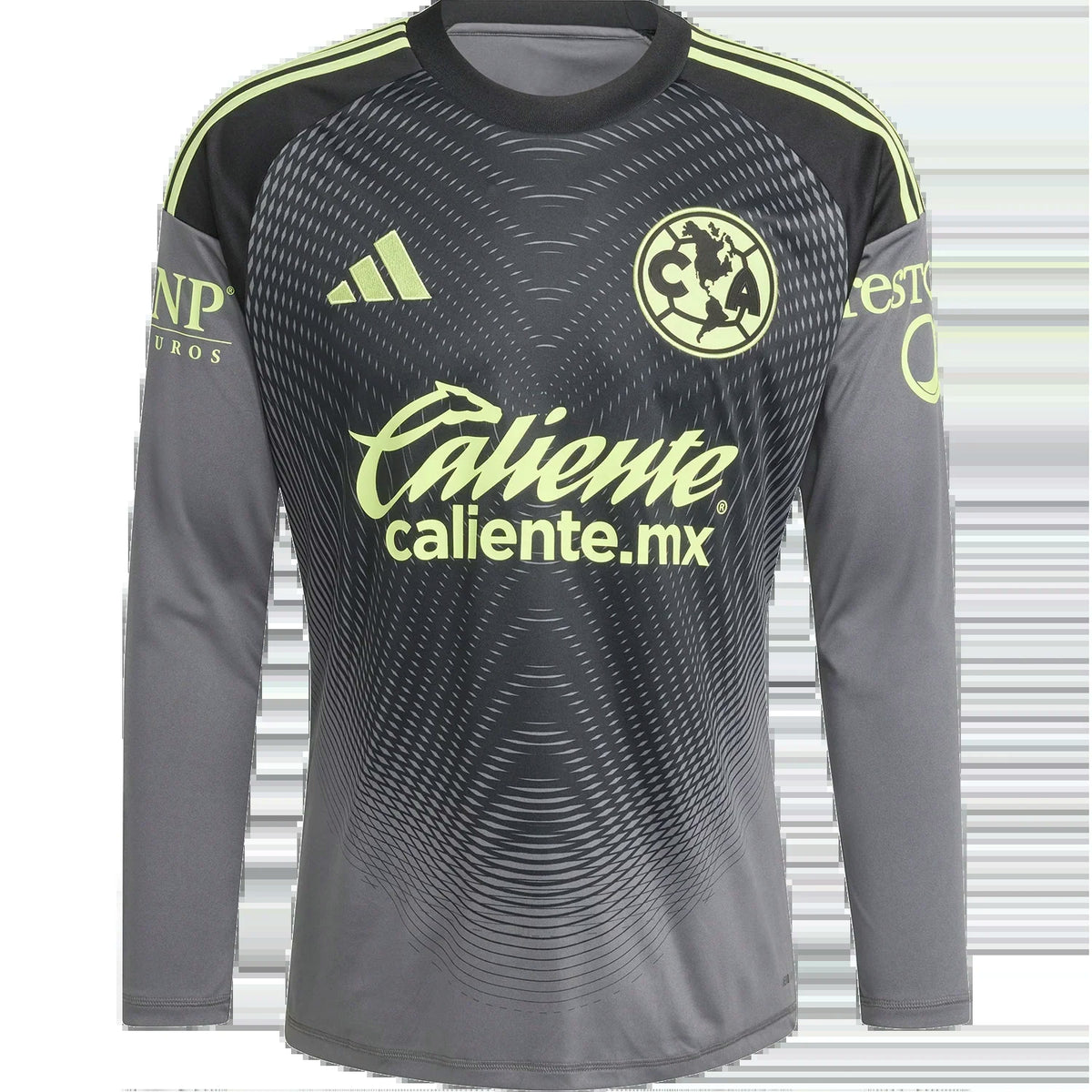 Club America 25/26 Goalkeeper Jersey - Grey - Long Sleeve - 1