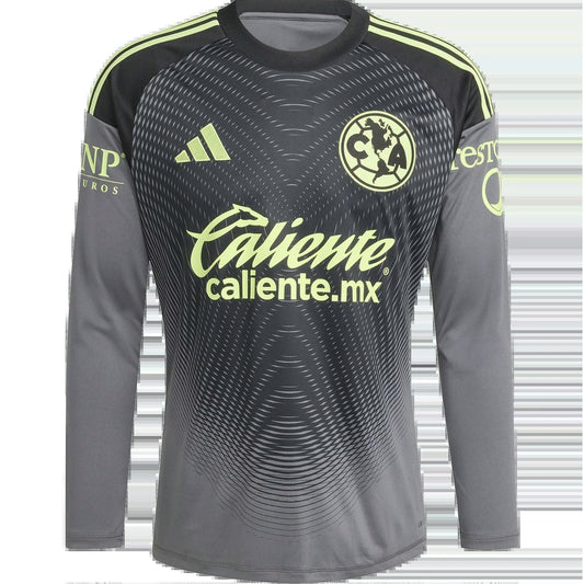 Club America 25/26 Goalkeeper Jersey - Grey - Long Sleeve - 1