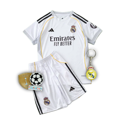 Real Madrid 25/26 I Home - Kids Kit - 1