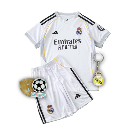 Real Madrid 25/26 I Home - Kids Kit - 1