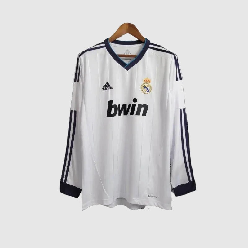 Real Madrid 12/13 I Home Jersey - Long Sleeve Retro Version - 1