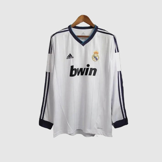 Real Madrid 12/13 I Home Jersey - Long Sleeve Retro Version - 1