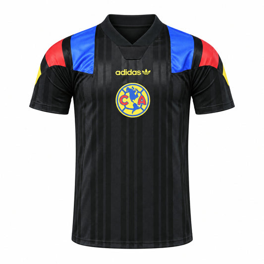 Club America 26/27 EQT Retro Edition Jersey - Black - Player Version - 1