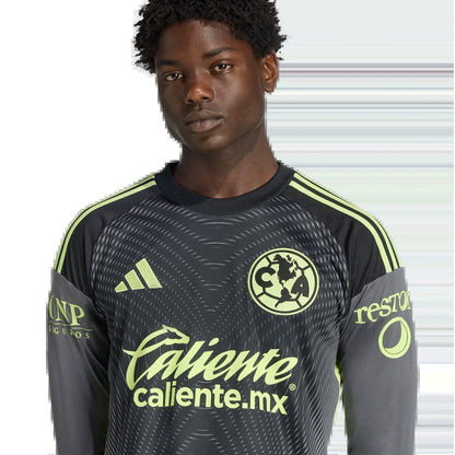 Club America 25/26 Goalkeeper Jersey - Grey - Long Sleeve - 4