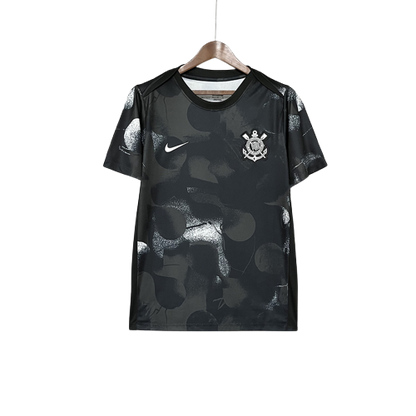 Corinthians 25/26 Pre-Match Jersey - Black - Fan Version