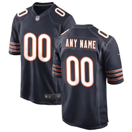 Chicago Bears - Custom NFL Game Jersey - Navy