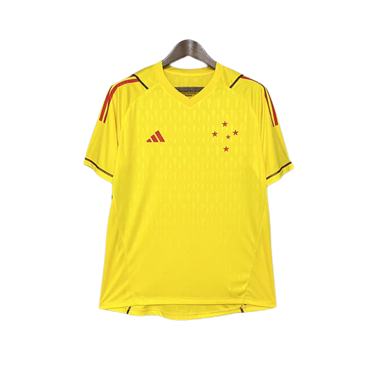 Cruzeiro 24/25 Goalkeeper Jersey - Yellow - Fan Version