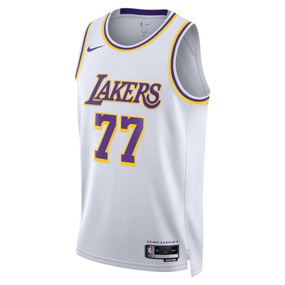 Luka Don��i�� - Los Angeles Lakers Association Edition 2024 NBA Jersey - White - Unisex