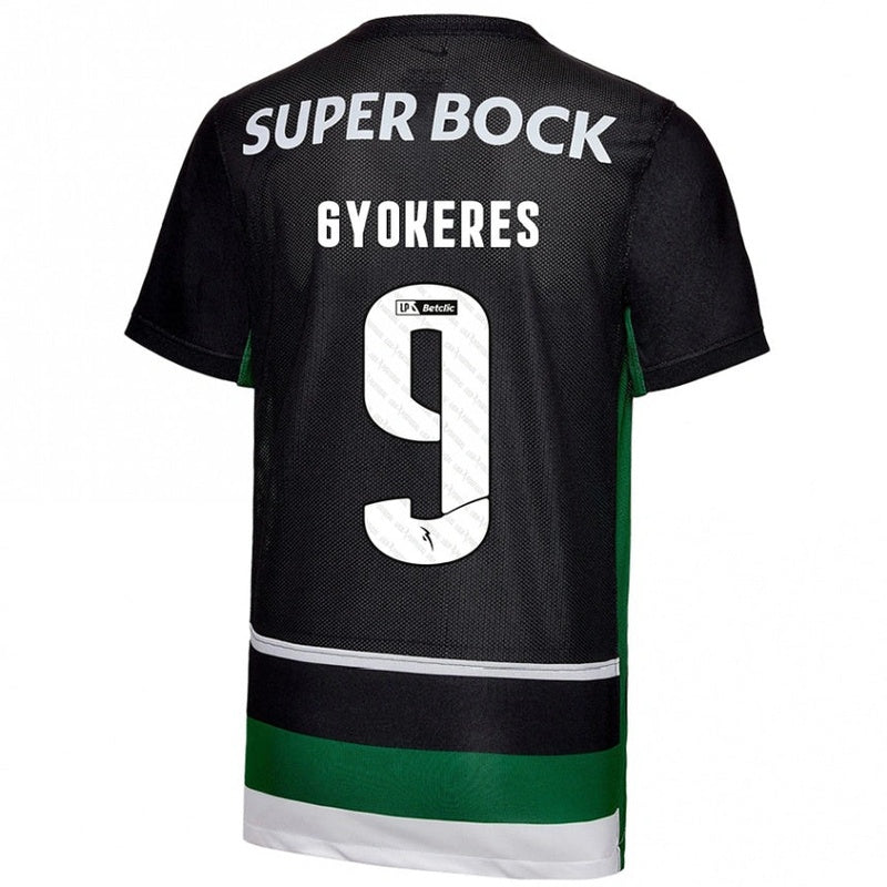 Viktor Gy��keres - Sporting Lisbon 24/25 I Home Jersey - Fan Version