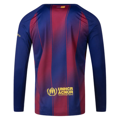 Barcelona 25/26 I Home Jersey - Long Sleeve